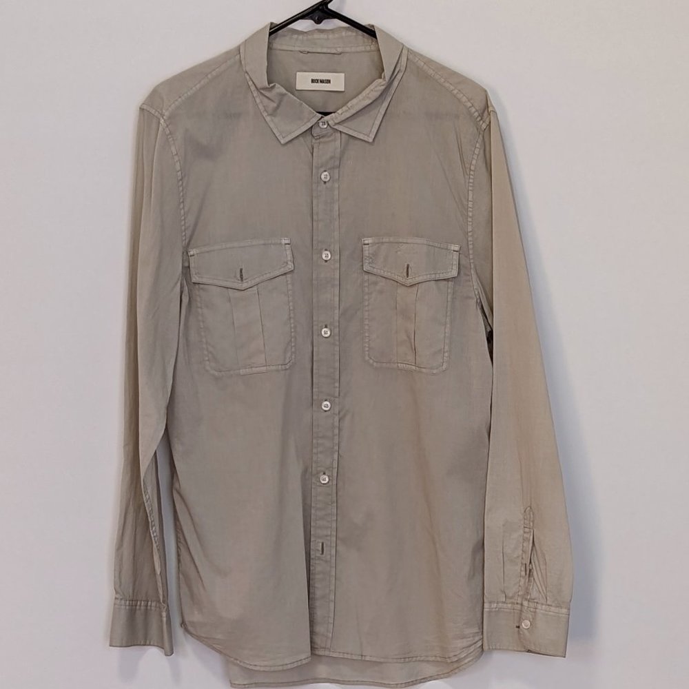 Buck Mason button down shirt Size XL